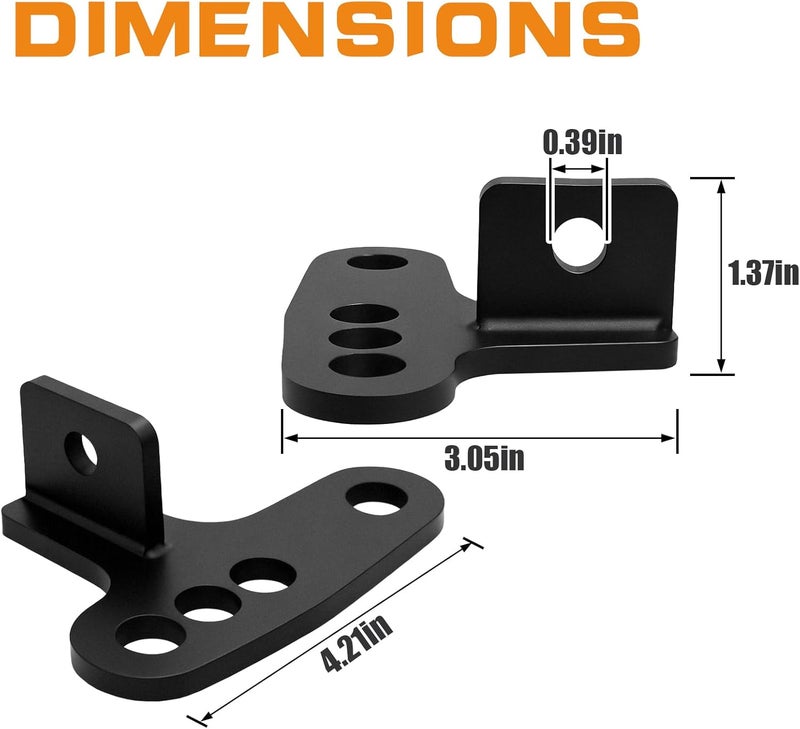 VPZMT 1''-3'' Adjustable Lowering Kit Fits for 2000-2015 Harley SPORTSTER XL883/XL1200 - Image 5